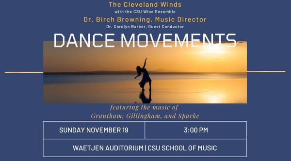 Cleveland Winds: Dance Movements